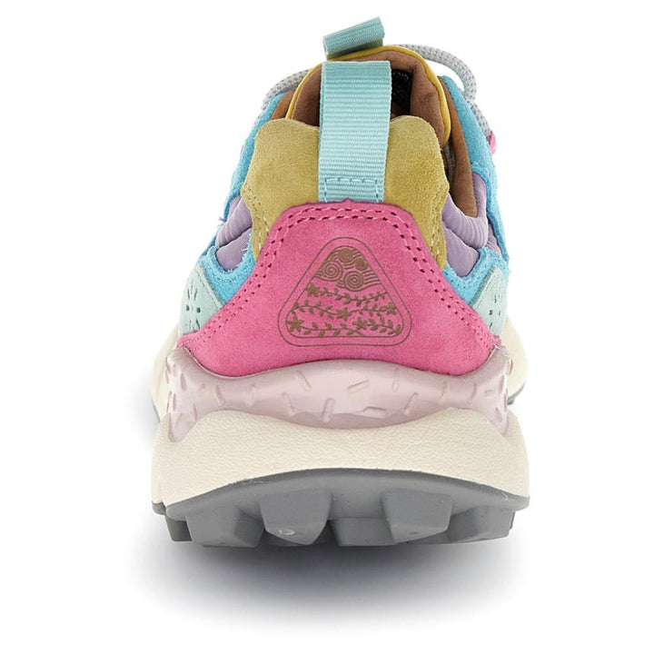 Flower Mountain Yamano 3 Suede Nylon Pink Ocher Light Pink Donna