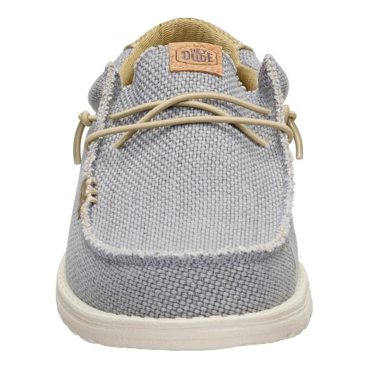 Hey Dude Wally Braided Flannel Grey Olive Grey Uomo