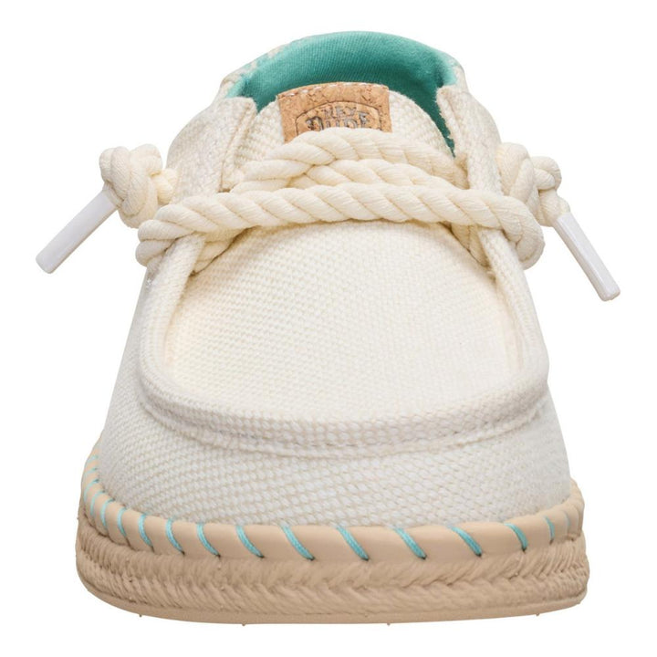 Hey Dude Wendy Espadrille Hibiscus Egret Multi Donna