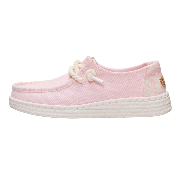 Hey Dude Wendy Espadrille Hibiscus Pale Lilac Donna