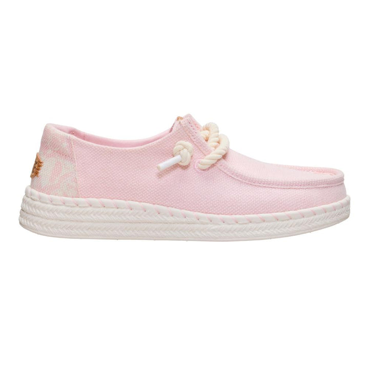 Hey Dude Wendy Espadrille Hibiscus Pale Lilac Donna
