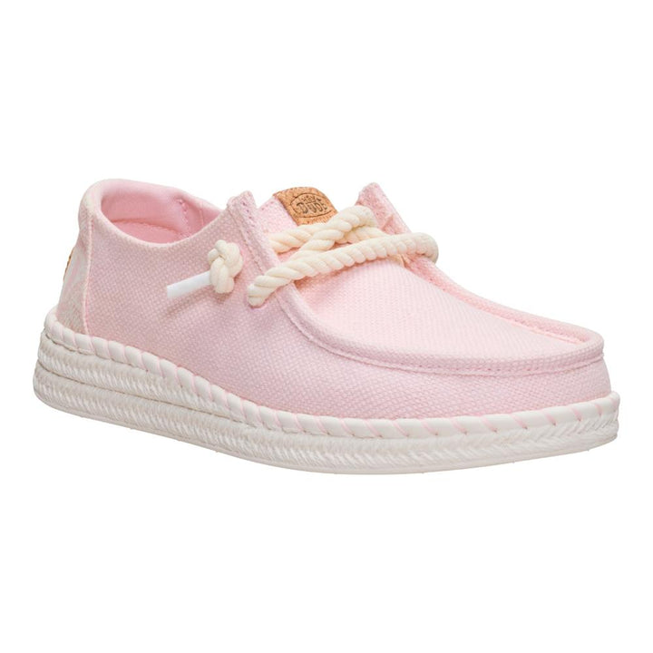 Hey Dude Wendy Espadrille Hibiscus Pale Lilac Donna