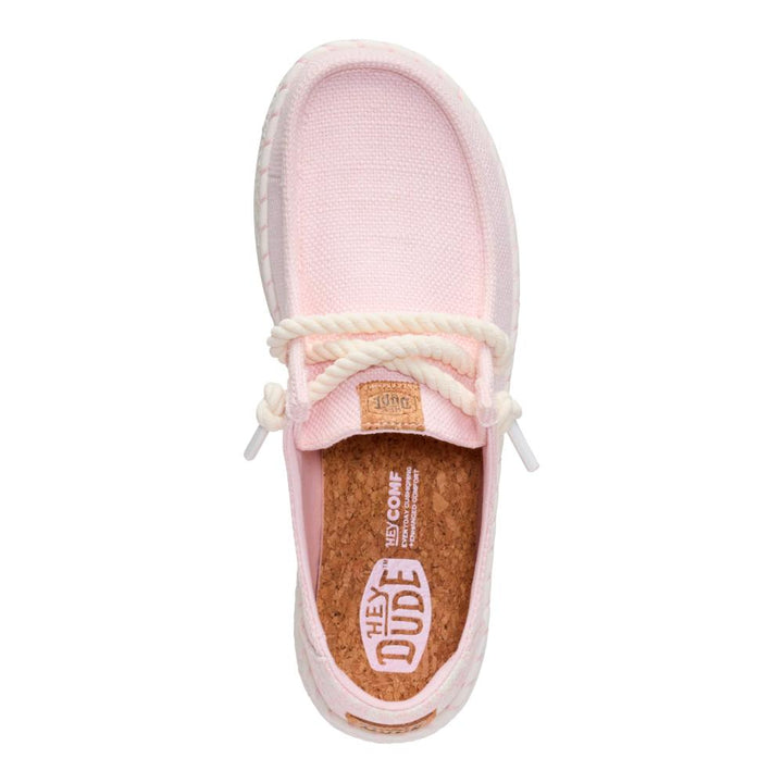 Hey Dude Wendy Espadrille Hibiscus Pale Lilac Donna