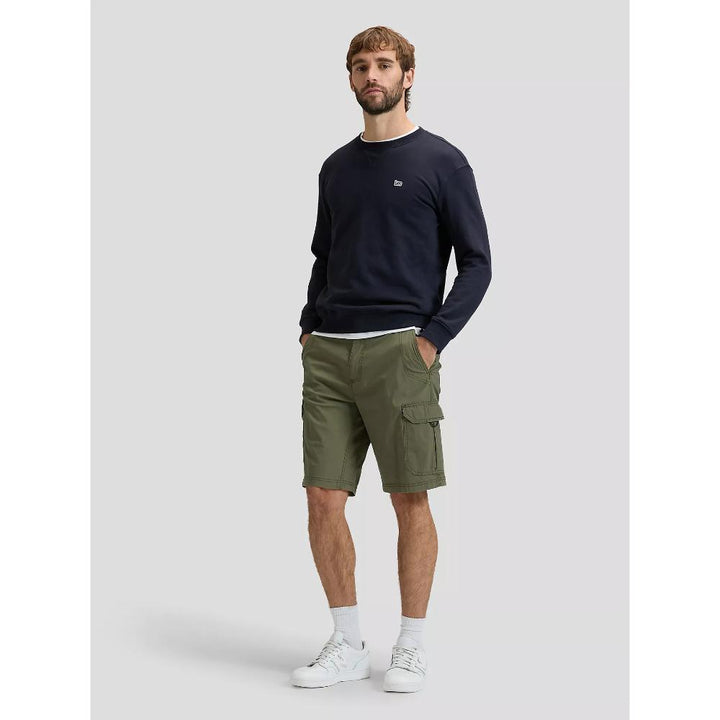 Lee Extreme Motion Crossroad Cargo Short Olive Night Uomo