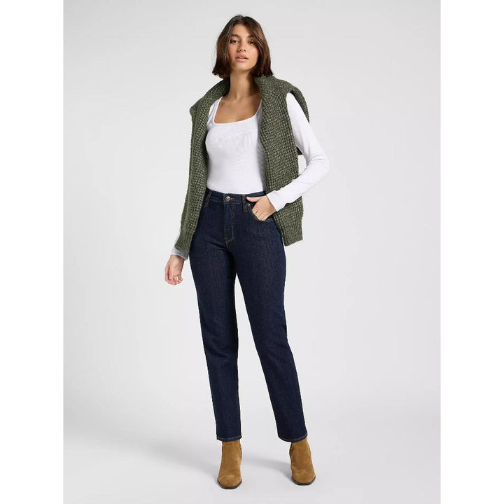 Carol Regular Jean Lee da Donna Deepest Space-Denim
