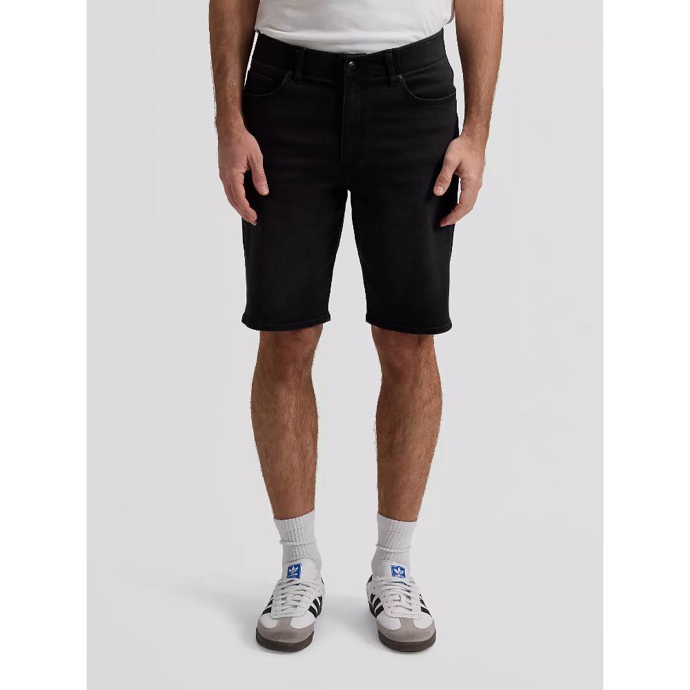 Lee Extreme Motion Regular 5 Pocket Short Sion Black Uomo