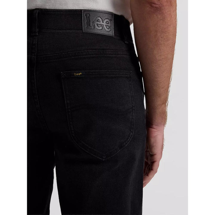 Lee Extreme Motion Regular 5 Pocket Short Sion Black Uomo