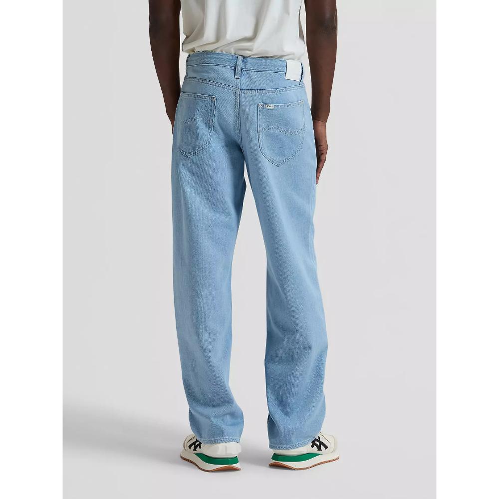 Lee Henry Baggy Drawstring Jean Light Stone Uomo
