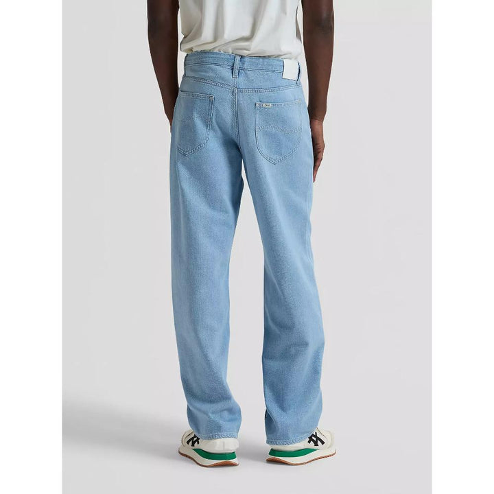 Lee Henry Baggy Drawstring Jean Light Stone Uomo