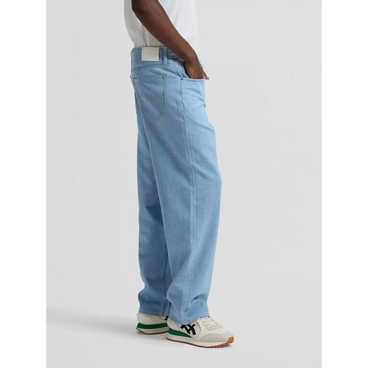 Lee Henry Baggy Drawstring Jean Light Stone Uomo
