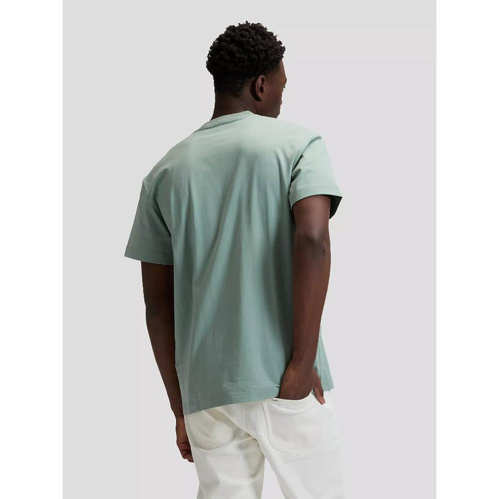 Lee Relaxed Small Logo Short Sleeve Tee Desert Sage Uomo