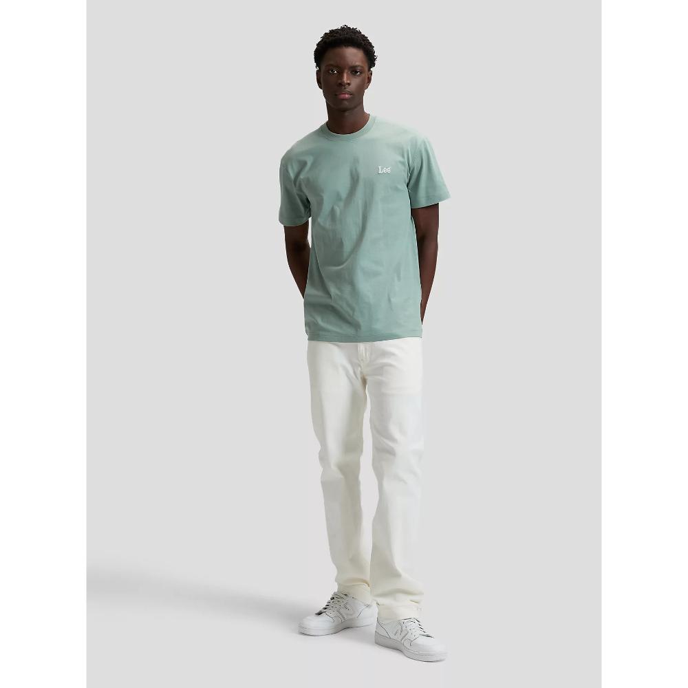 Lee Relaxed Small Logo Short Sleeve Tee Desert Sage Uomo
