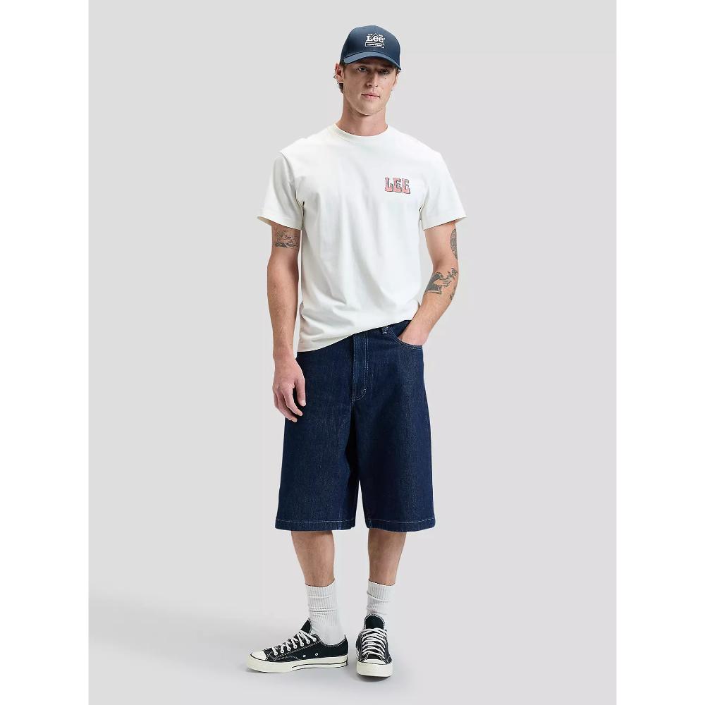 Bermuda Lee Workwear Jort da Uomo Cyrus - Denim