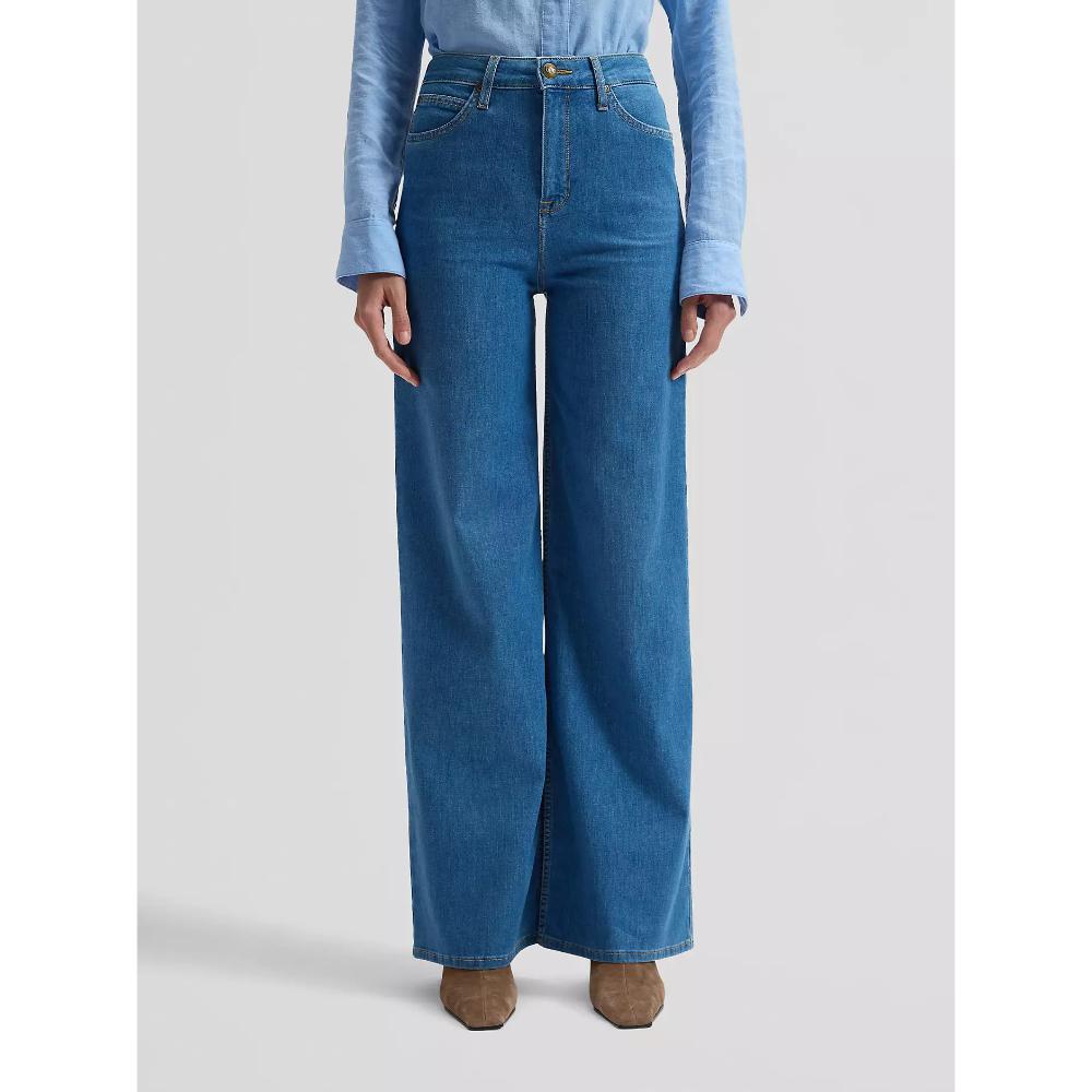 Stella Wide Leg Jean Lee da Donna Dye Star-Denim
