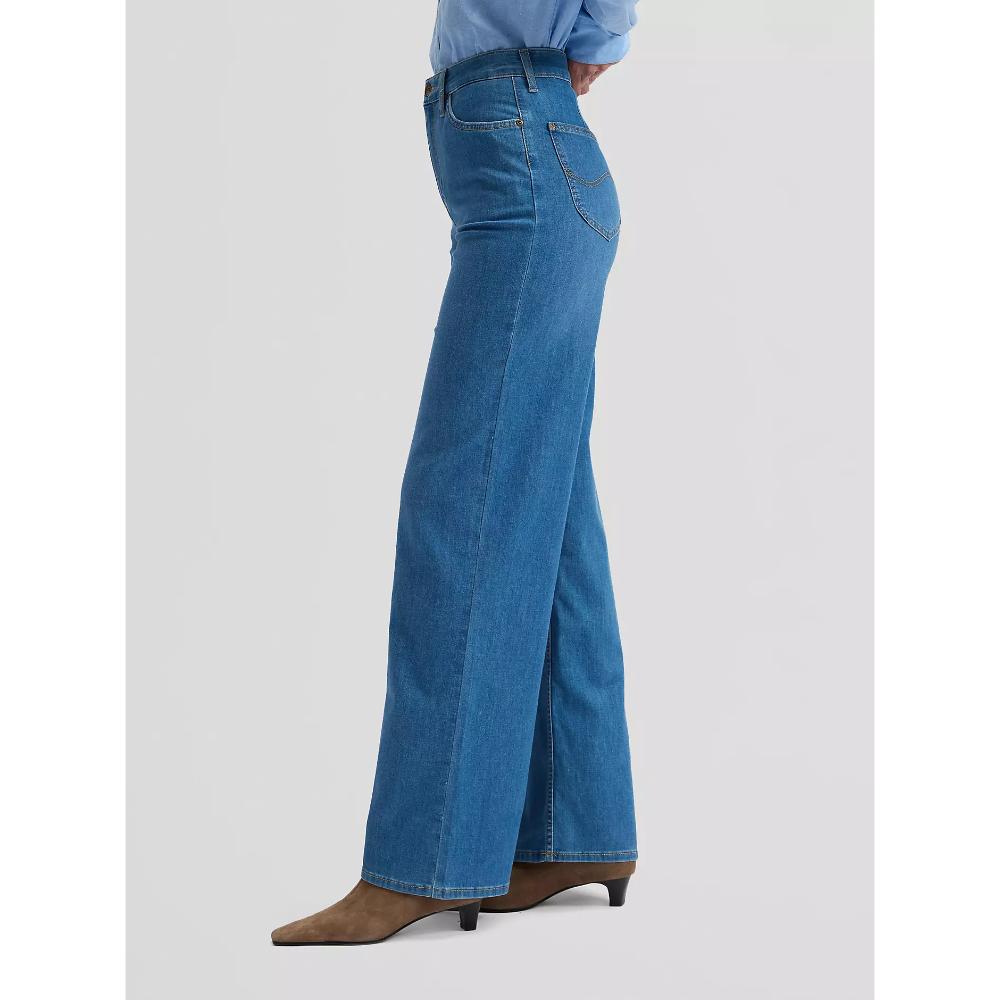 Stella Wide Leg Jean Lee da Donna Dye Star-Denim