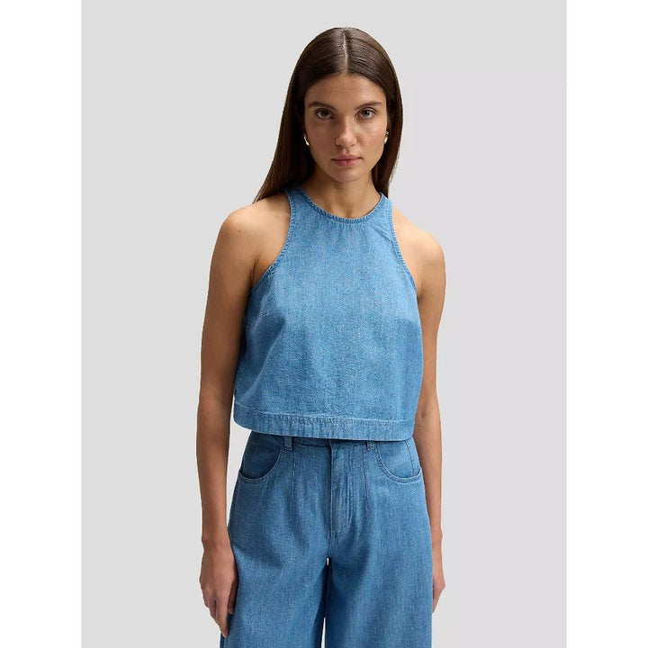 Lee Regular Sleeveless Boxy Top Companion Piece Donna