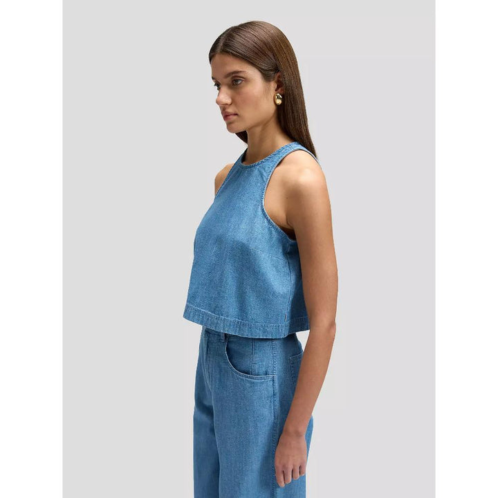 Lee Regular Sleeveless Boxy Top Companion Piece Donna