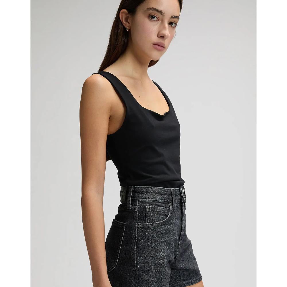 Lee Canottiera Square Black Donna