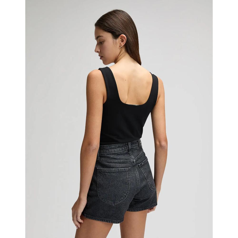 Lee Canottiera Square Black Donna