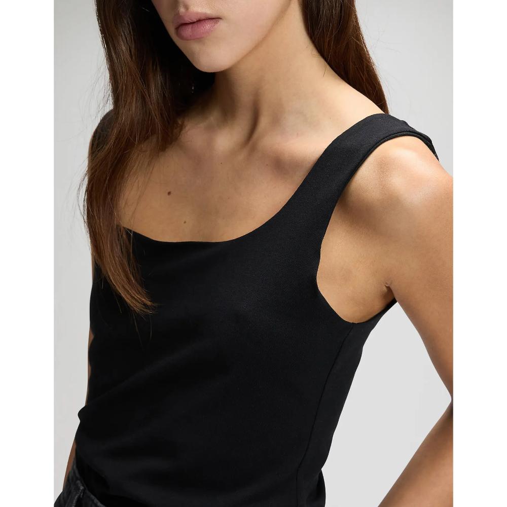 Lee Canottiera Square Black Donna