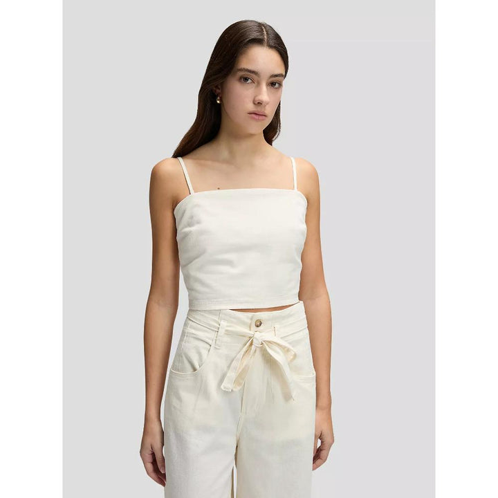 Lee Slim Strappy Tank Natural Donna