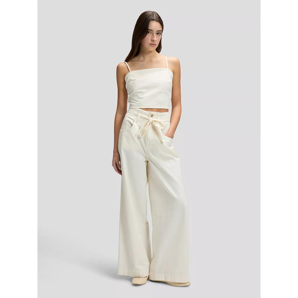 Lee Slim Strappy Tank Natural Donna