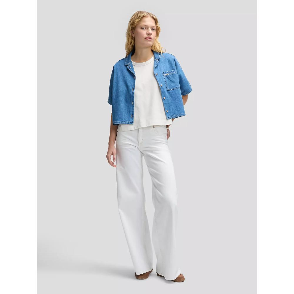 Lee Relaxed Lightweight Resort Shirt Dye Star Donna