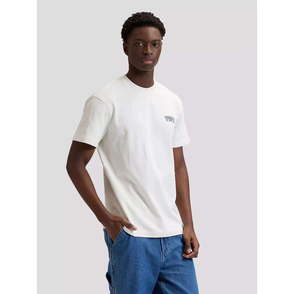 Lee Workwear Relaxed Worker Tee Natural Uomo
