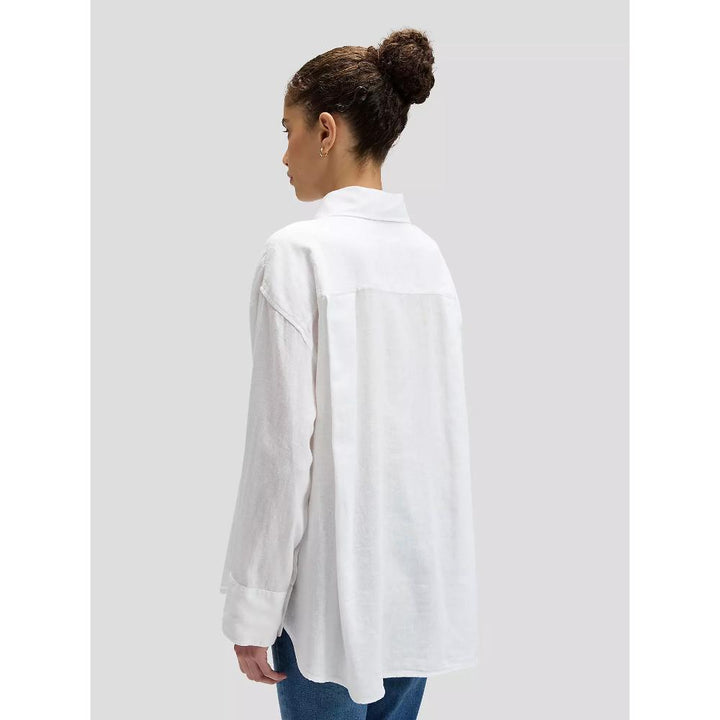 Lee Loose Shirt Bright White Donna