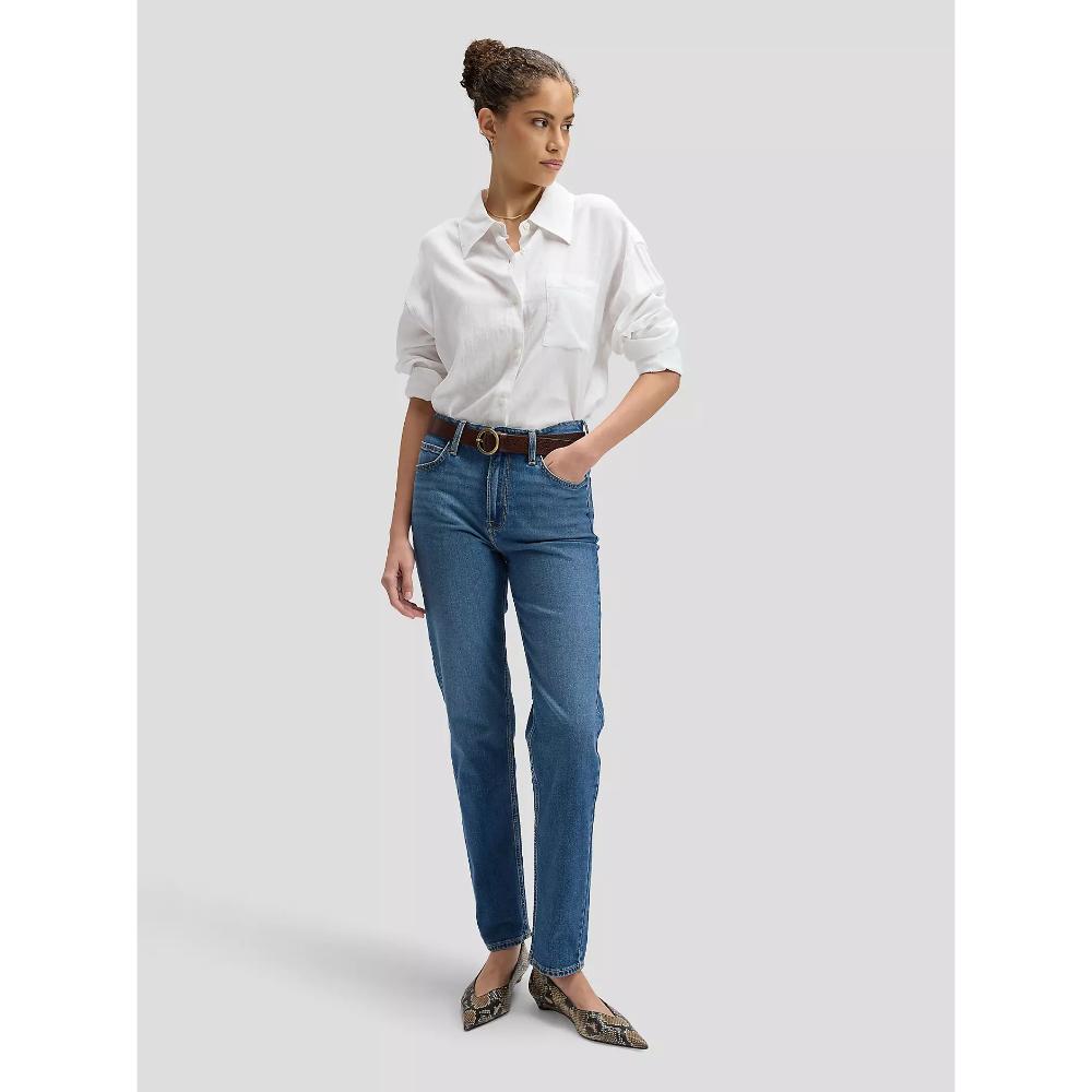 Lee Loose Shirt Bright White Donna