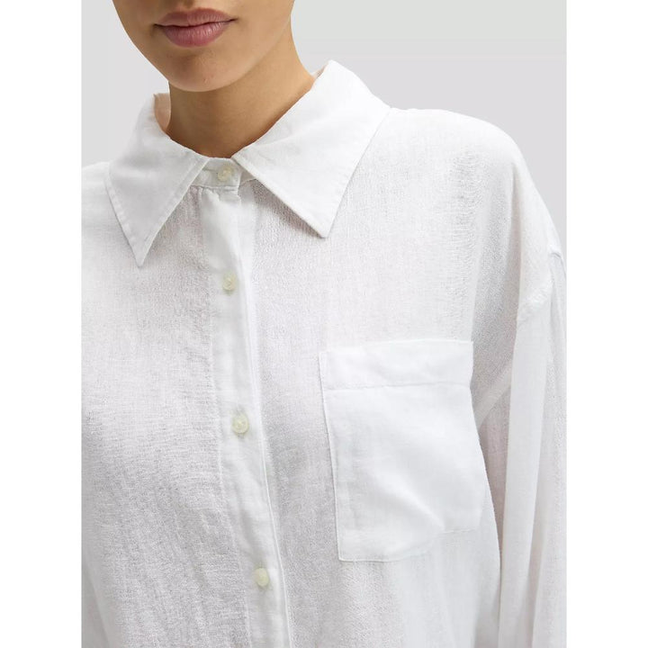 Lee Loose Shirt Bright White Donna