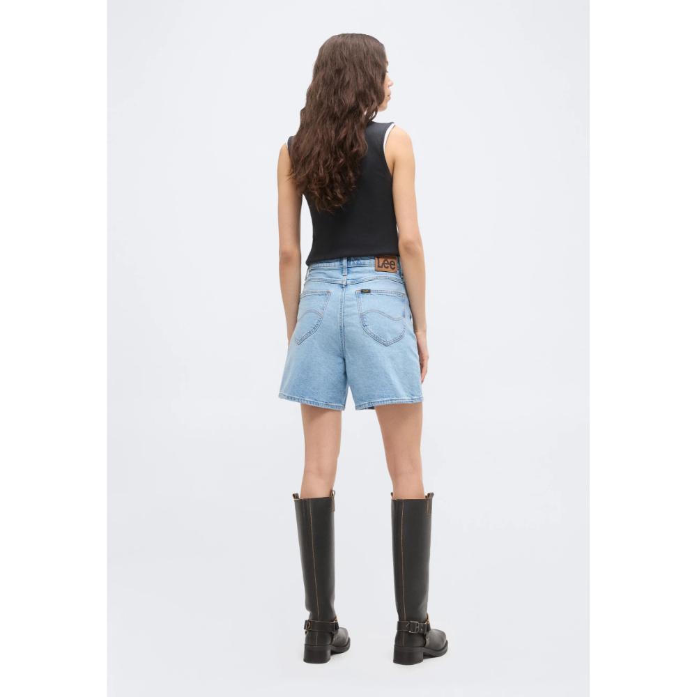 Lee Stella Shorts Di Jeans Aster Blue Donna