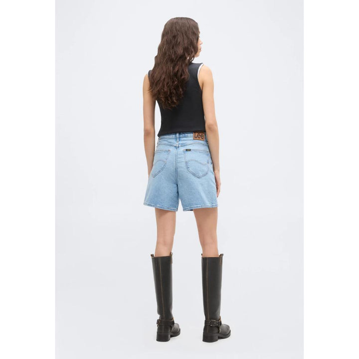 Lee Stella Shorts Di Jeans Aster Blue Donna