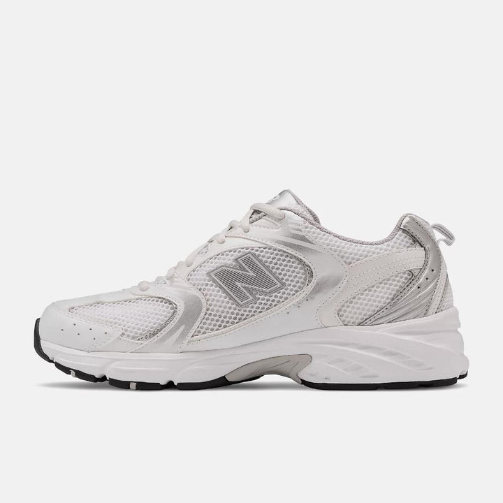 New Balance 530 Scarpe White Silver Metallic