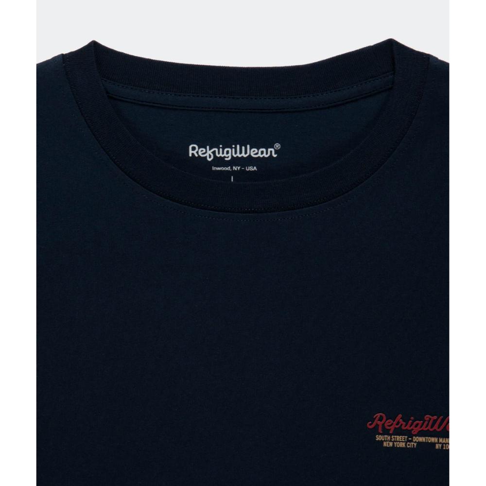Refrigiwear Becker T-Shirt Navy Blazer Uomo