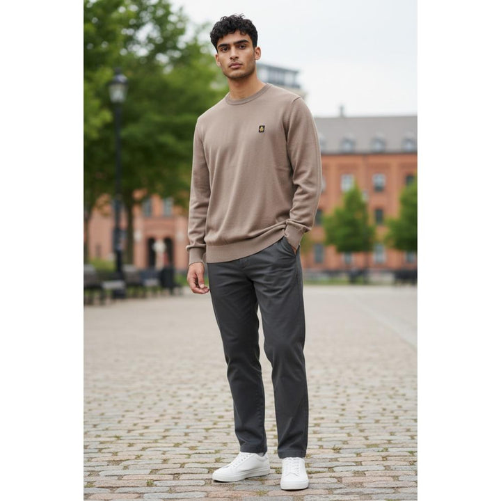 Refrigiwear Ben Pullover Maglione Cotone Archive Green Uomo