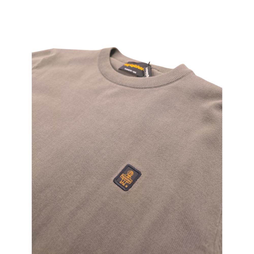 Refrigiwear Ben Pullover Maglione Cotone Archive Green Uomo