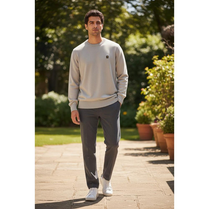 Refrigiwear Ben Pullover Maglione Cotone Summer Shadow Uomo