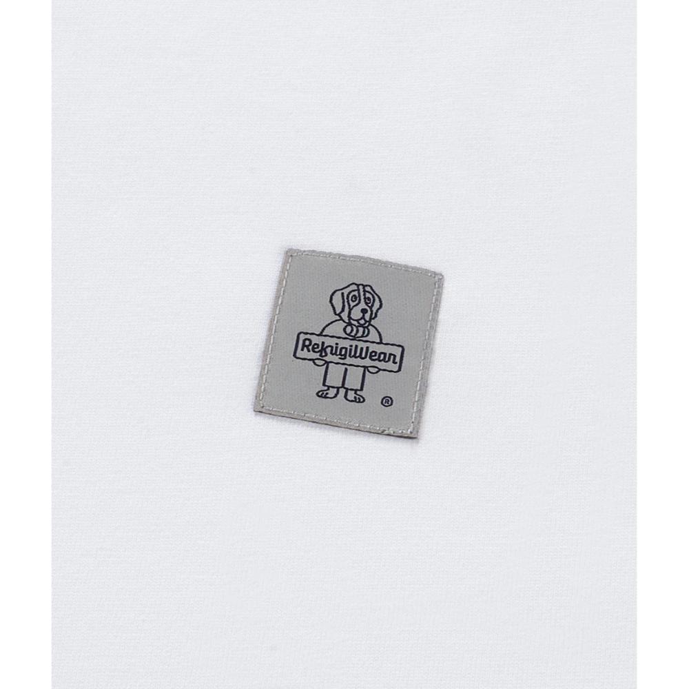 Refrigiwear Clash Hat T-Shirt White Uomo