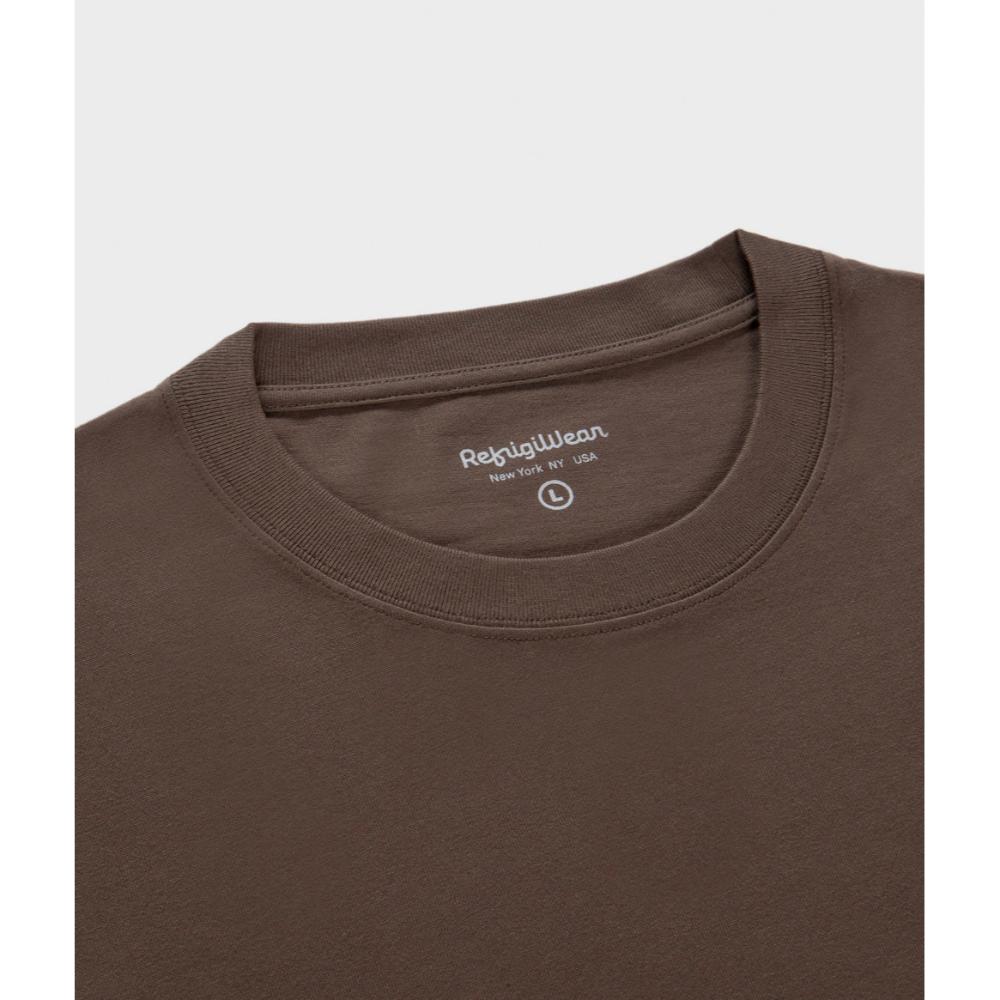 Refrigiwear Clash Hat T-Shirt Major Brown Uomo