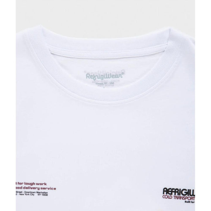 Refrigiwear Club T-Shirt White Uomo