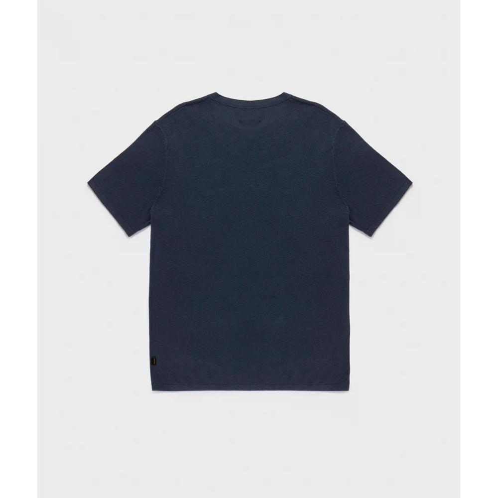 Refrigiwear Fargo Knit T-Shirt Navy Blazer Uomo