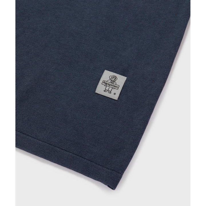 Refrigiwear Fargo Knit T-Shirt Navy Blazer Uomo