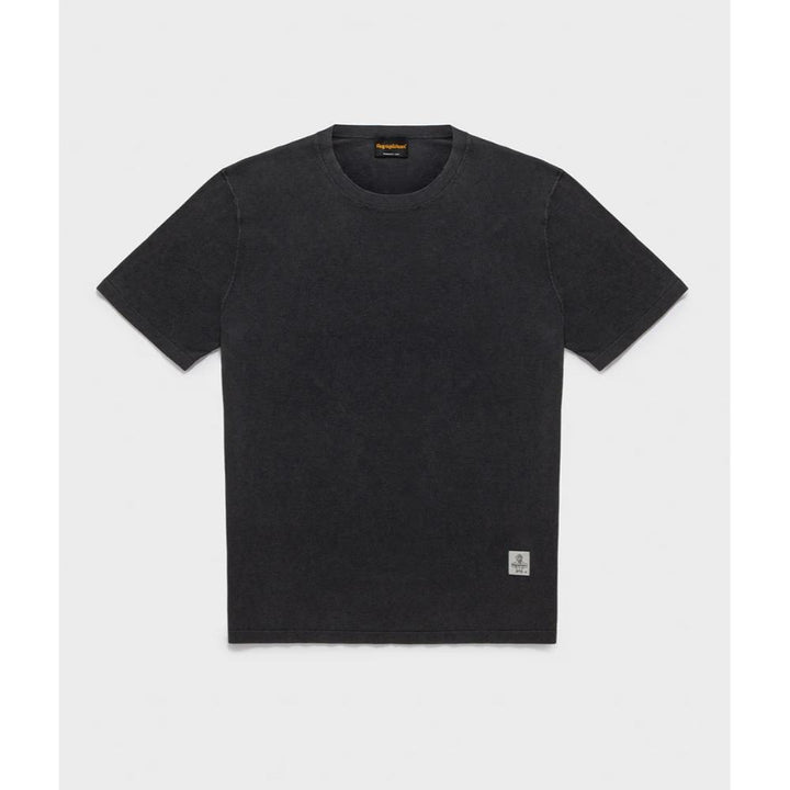 Refrigiwear Fargo Knit T-Shirt Black Uomo