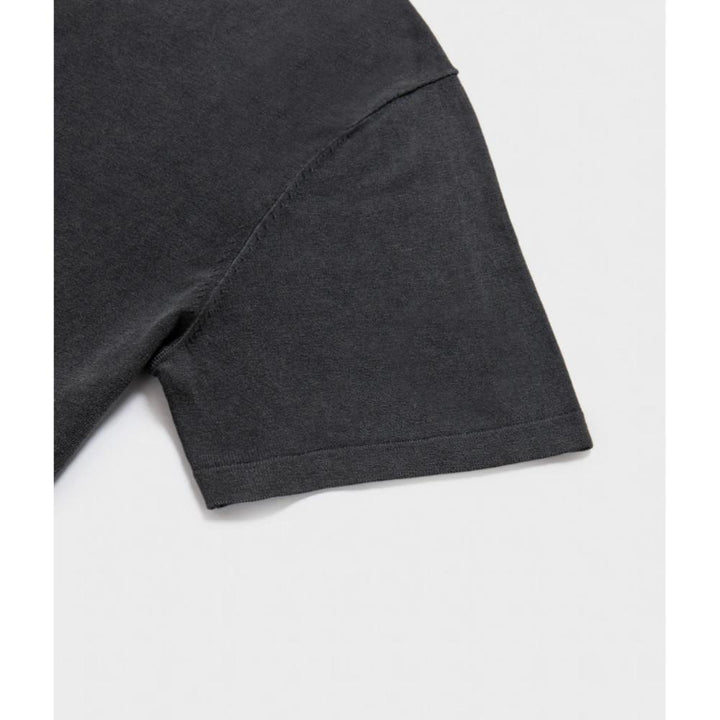 Refrigiwear Fargo Knit T-Shirt Black Uomo