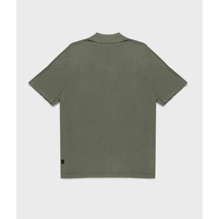 Refrigiwear Sid Knit Polo Archive Green Uomo