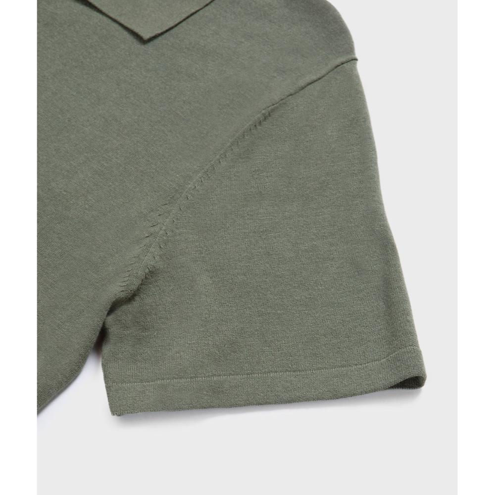 Refrigiwear Sid Knit Polo Archive Green Uomo
