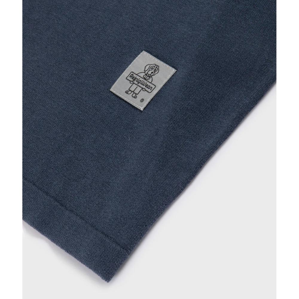Refrigiwear Sid Knit Polo Navy Blazer Uomo