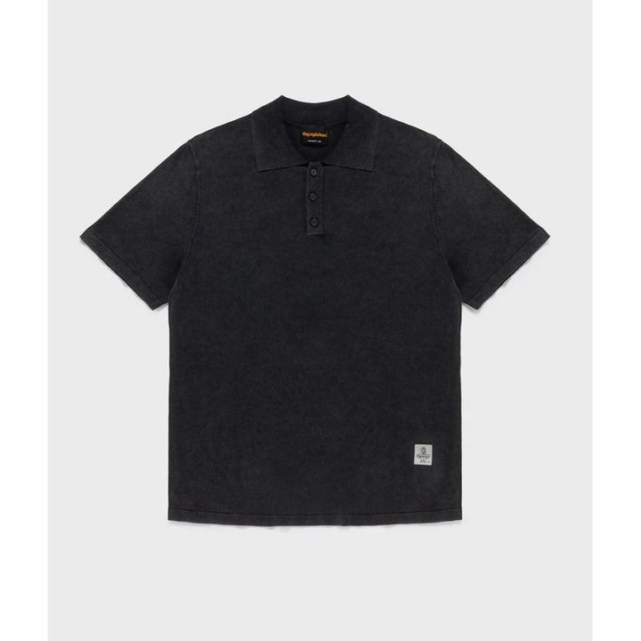 Refrigiwear Sid Knit Polo Black Uomo