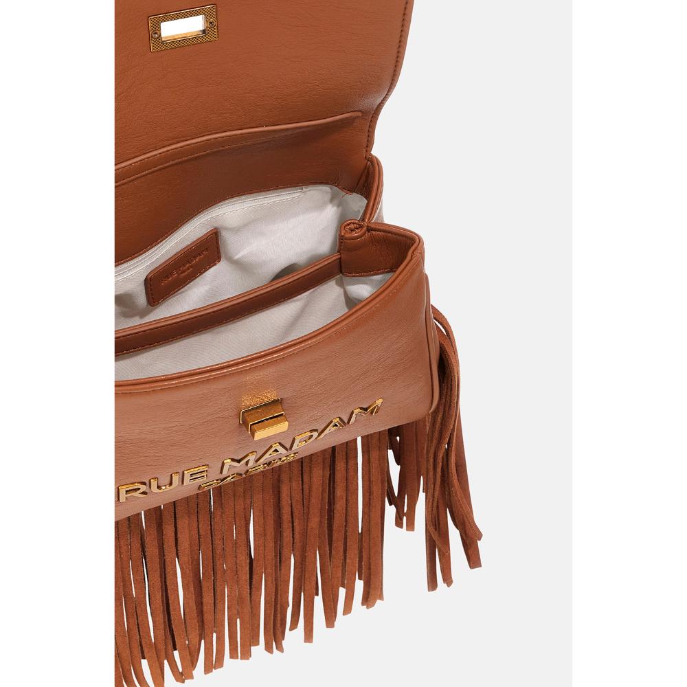 Rue Madam Paris Les Jours XS Fringes Cognac Donna